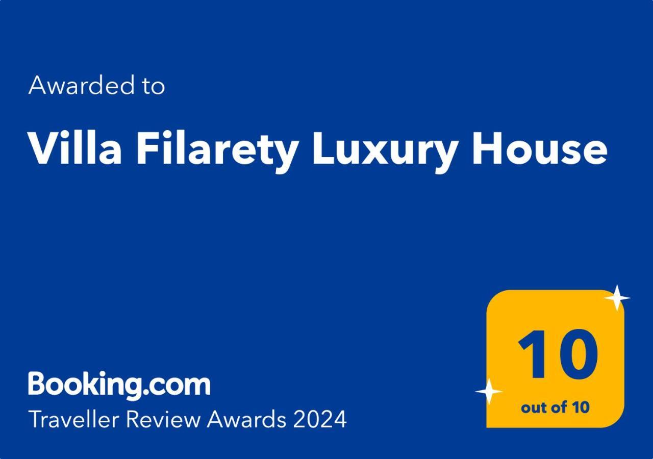 Villa Filarety Luxury House Tesalonika Bagian luar foto